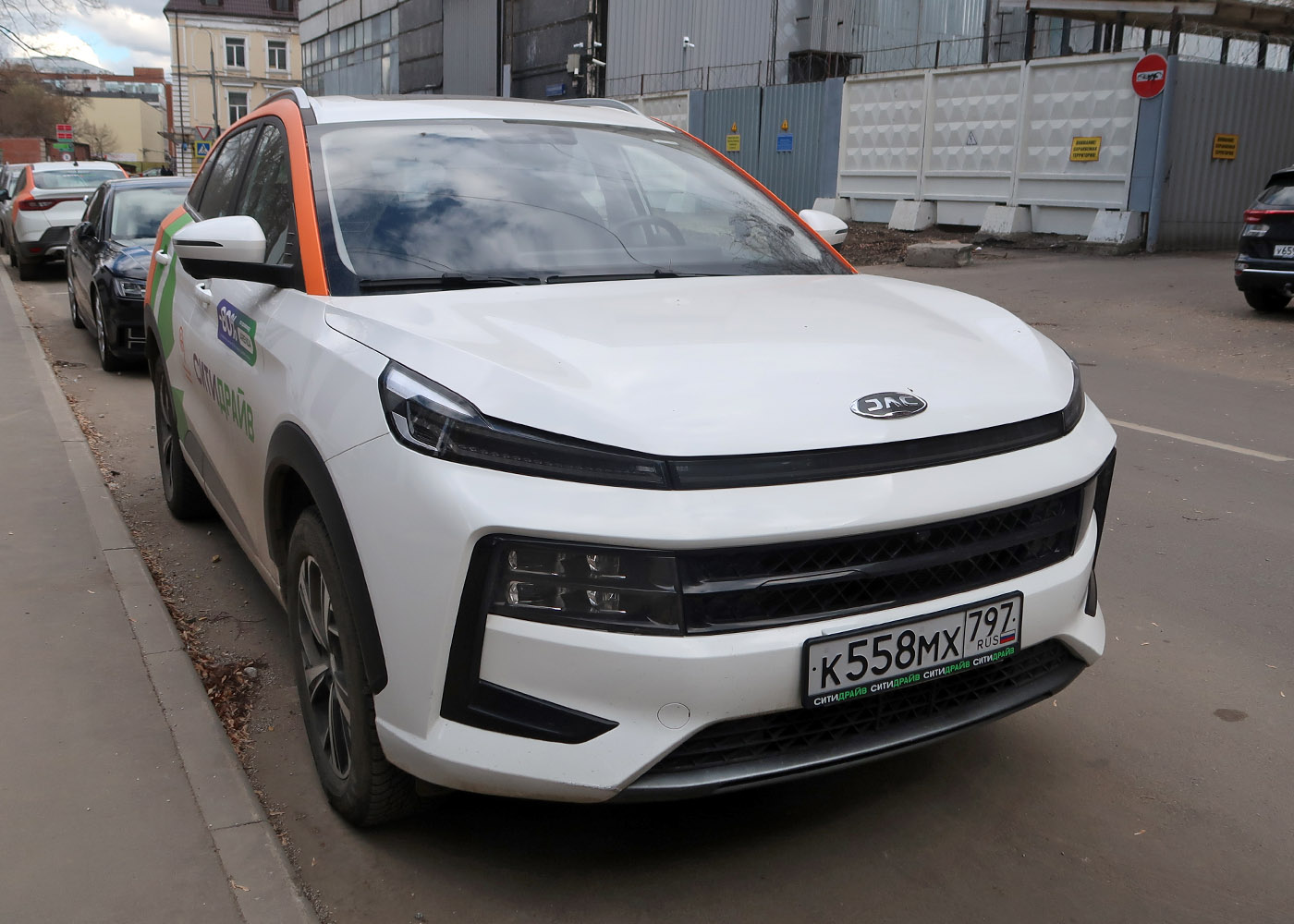 Москва, JAC JS6 № К 558 МХ 797