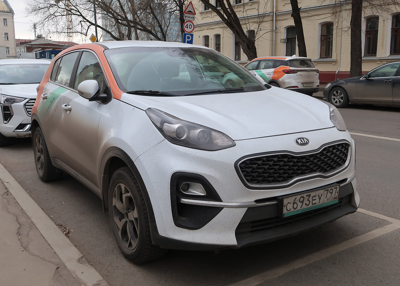 Москва, KIA Sportage № С 693 ЕУ 797