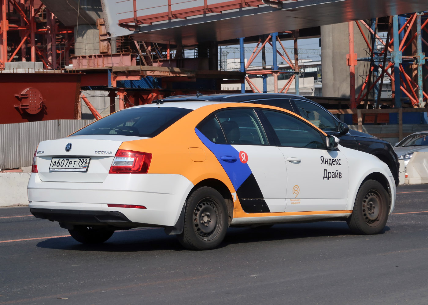 Москва, Škoda Octavia № А 607 РТ 799