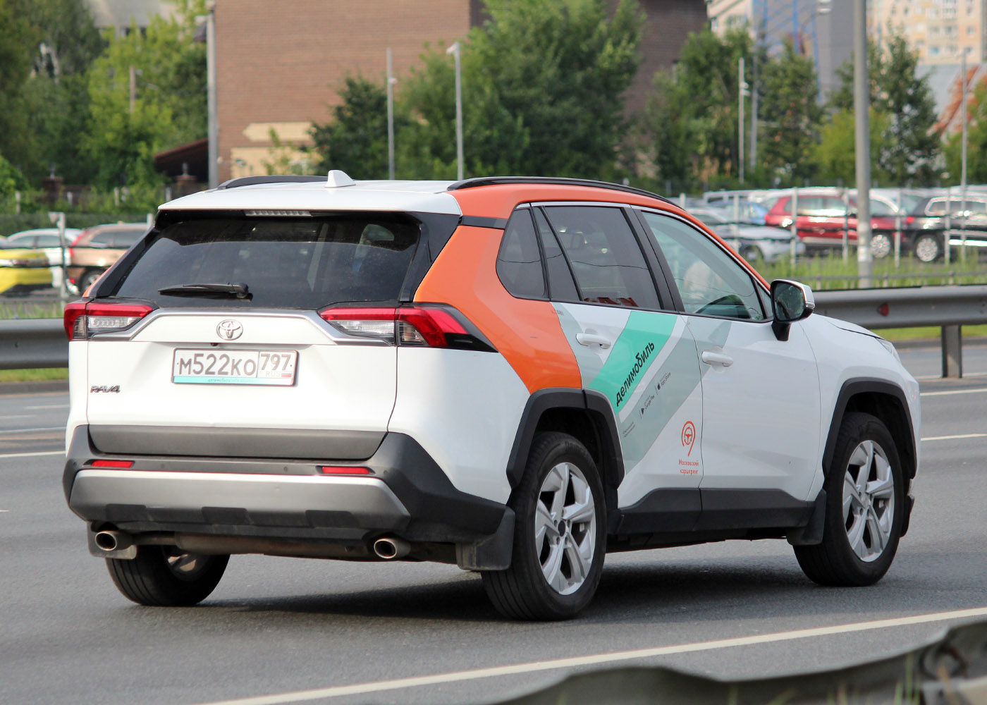 Москва, Toyota RAV4 № М 522 КО 797
