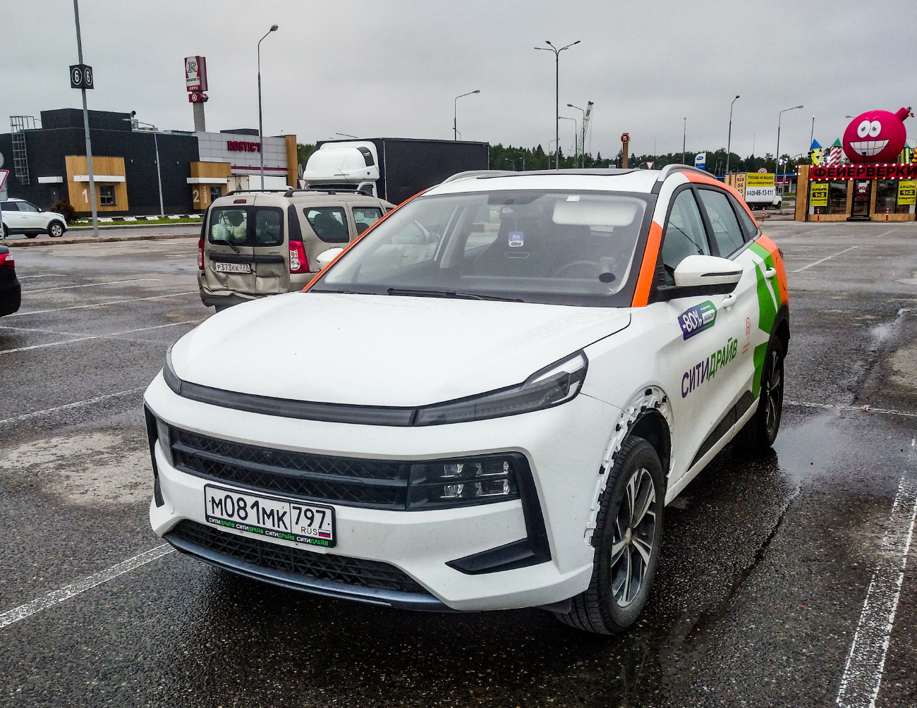 Москва, JAC JS6 № М 081 МК 797