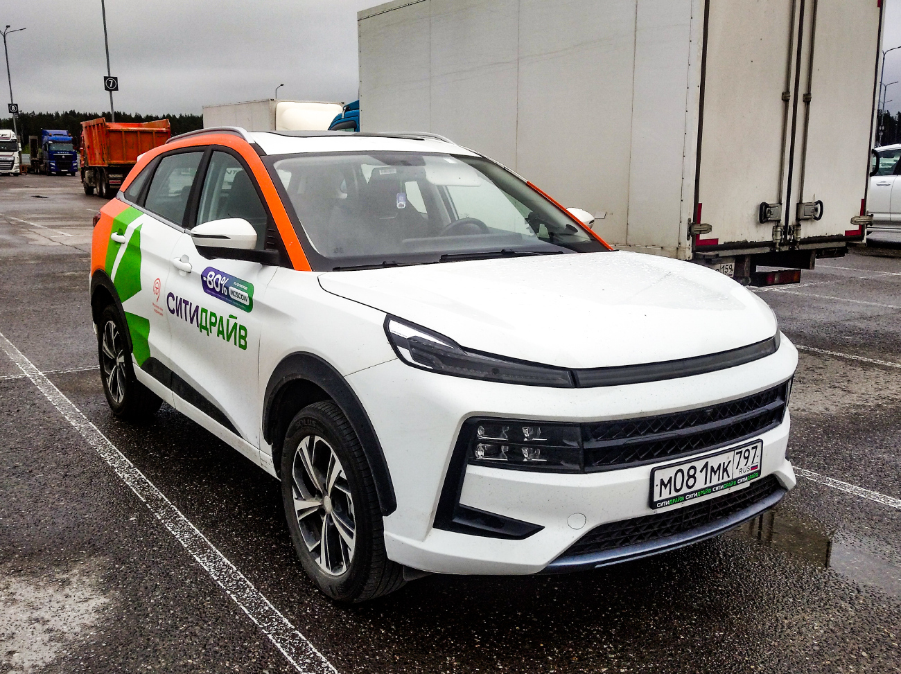 Москва, JAC JS6 № М 081 МК 797