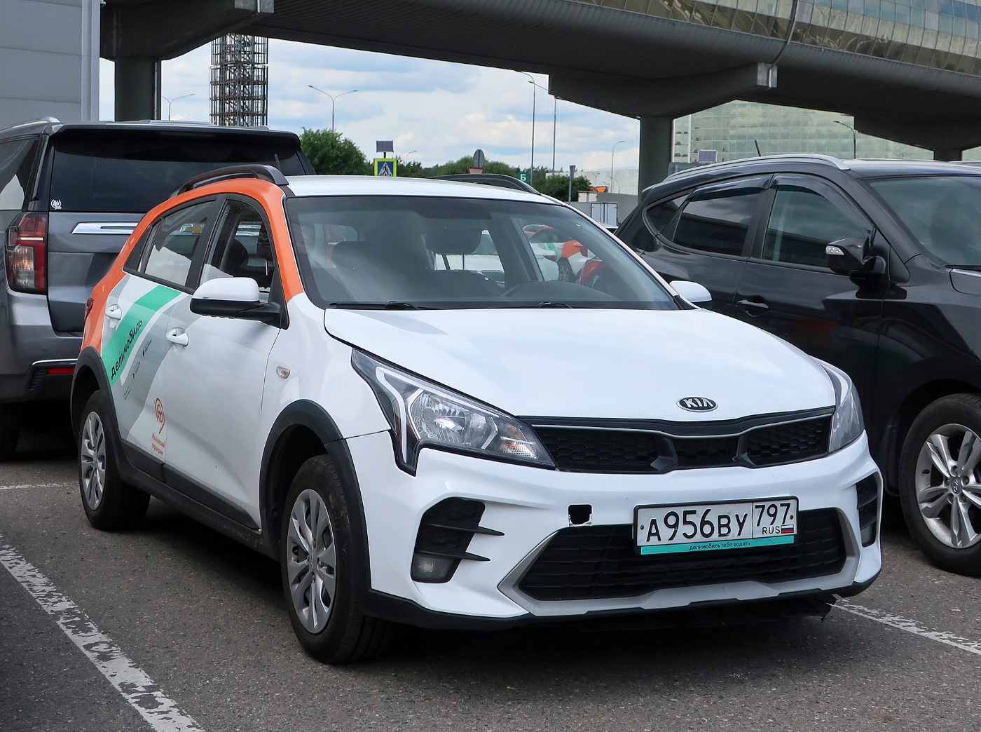 Москва, KIA Rio № А 956 ВУ 797