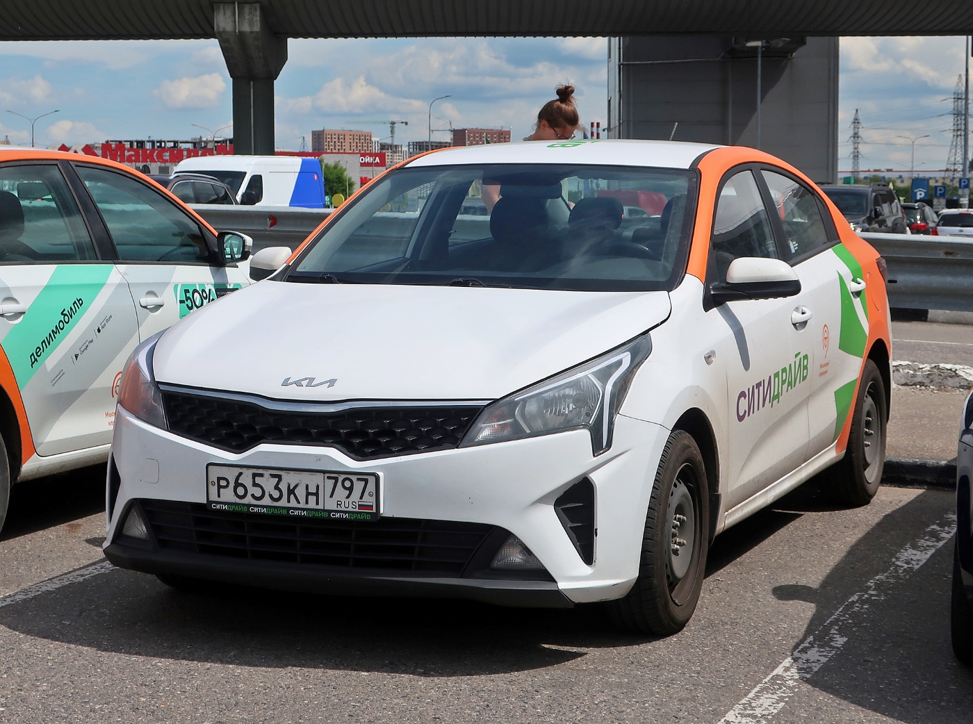 Москва, KIA Rio № Р 653 КН 797