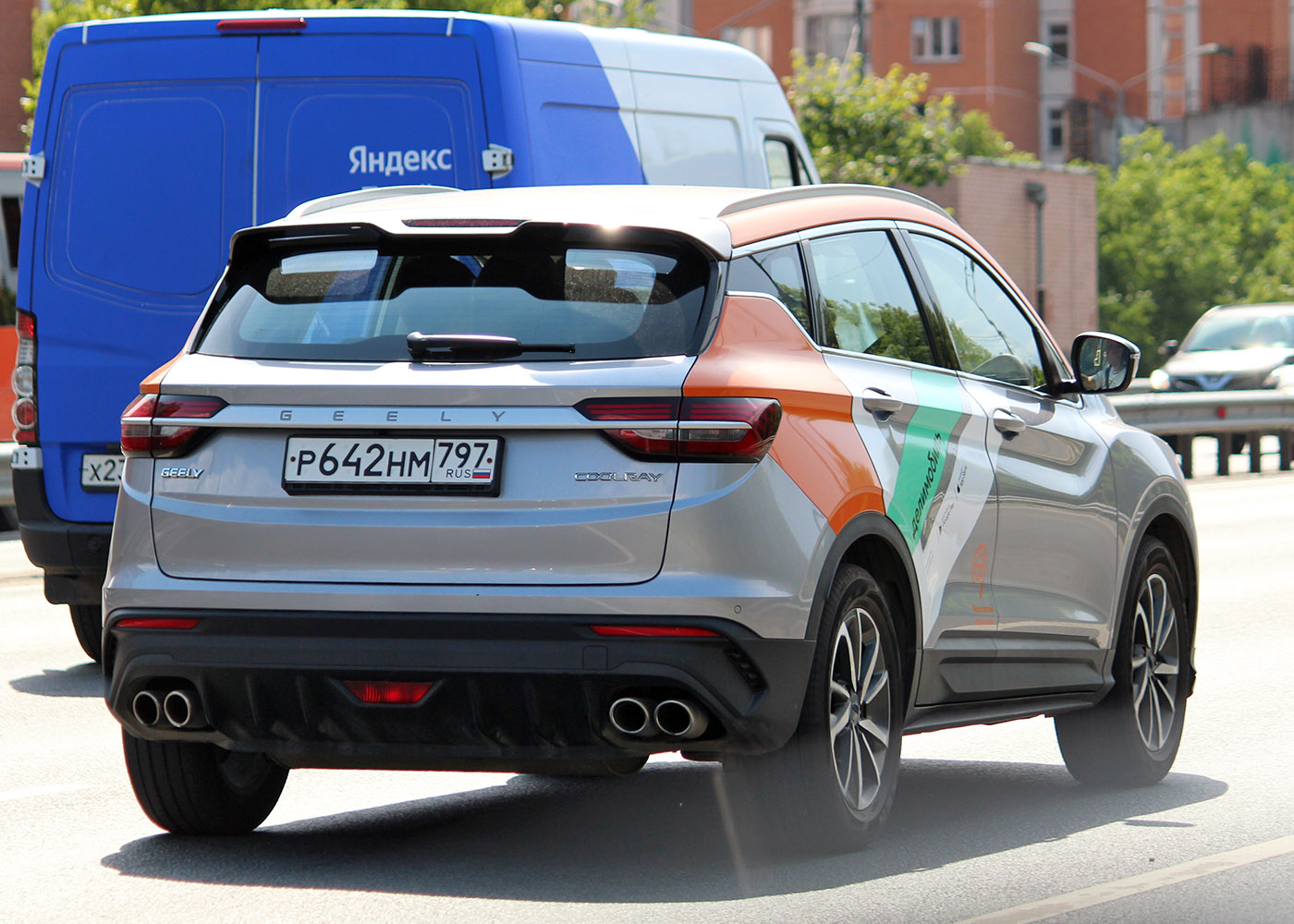 Москва, Geely Coolray № Р 642 НМ 797