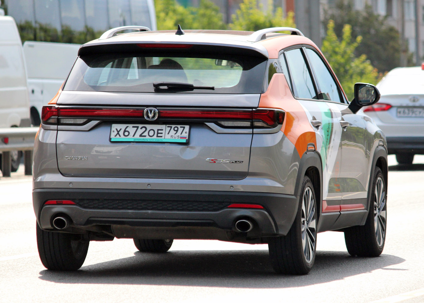 Москва, Changan CS35 № Х 672 ОЕ 797