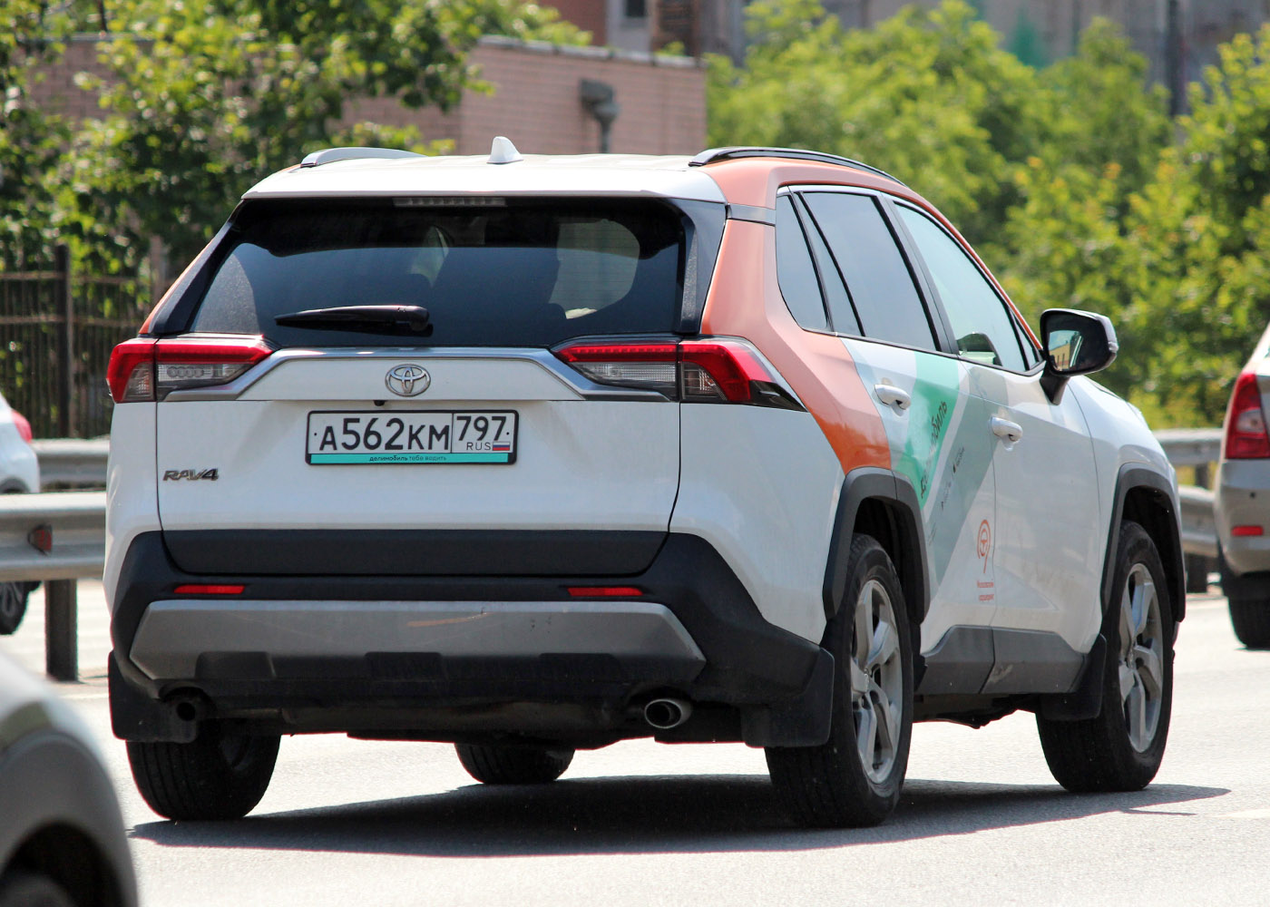 Москва, Toyota RAV4 № А 562 КМ 797