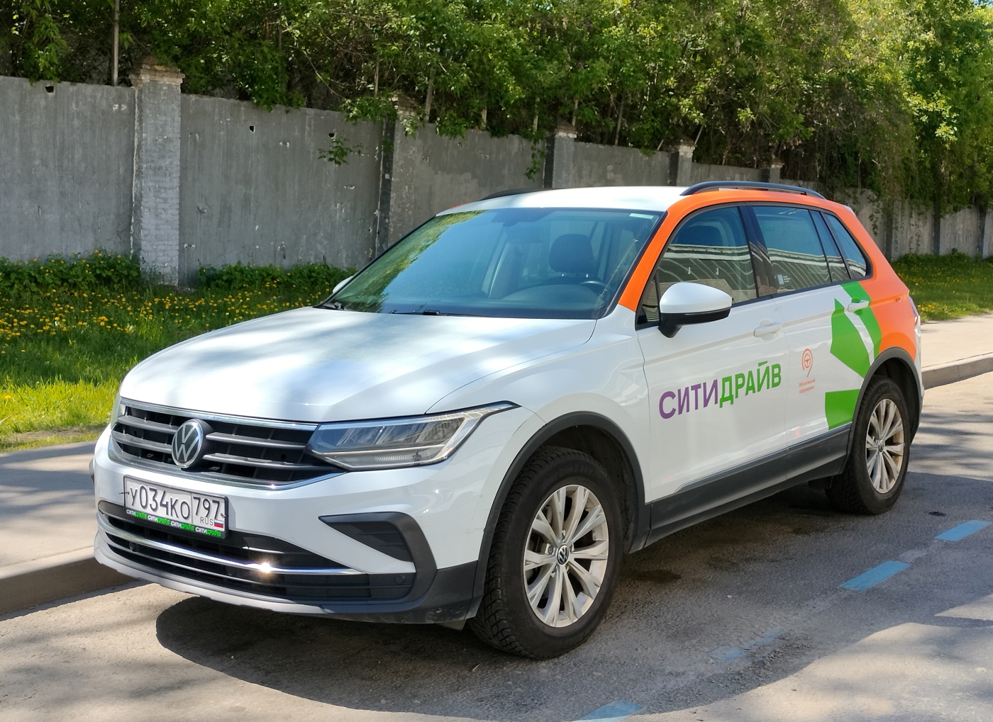 Москва, Volkswagen Tiguan № У 034 КО 797