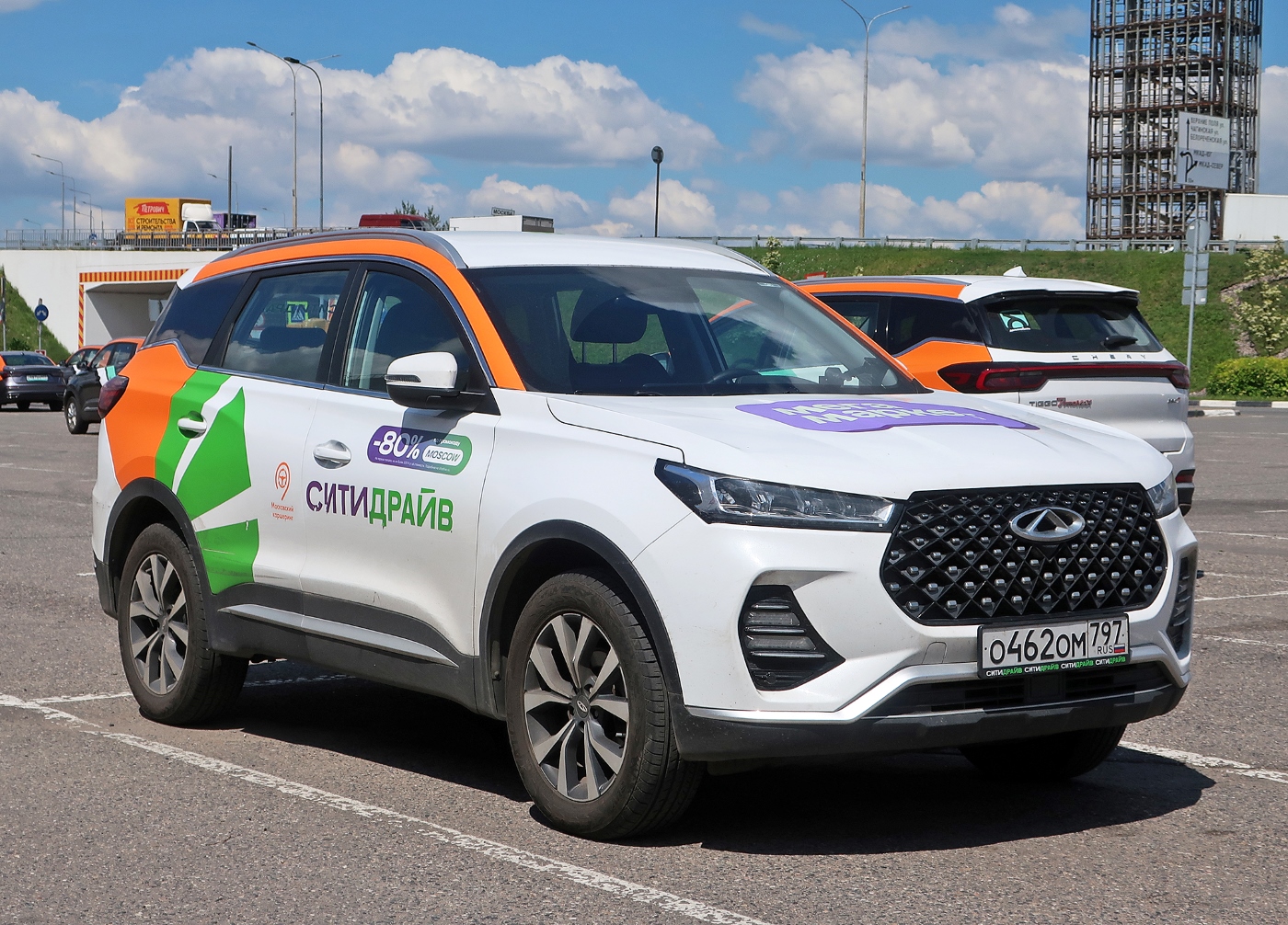 Москва, Chery Tiggo 7 № О 462 ОМ 797