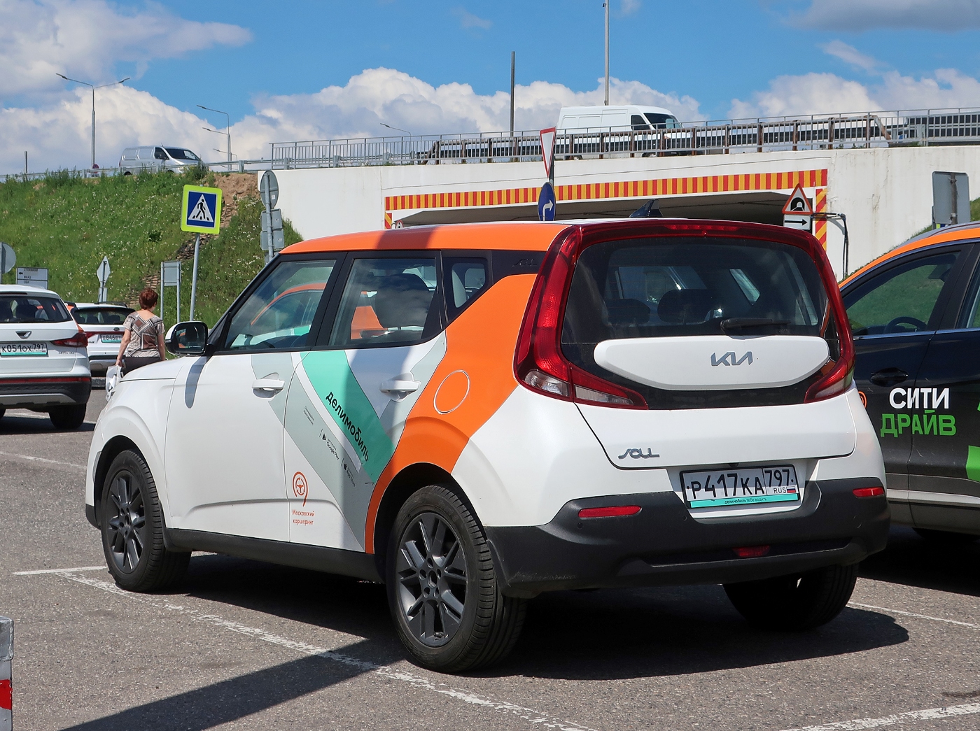 Москва, KIA Soul № Р 417 КА 797