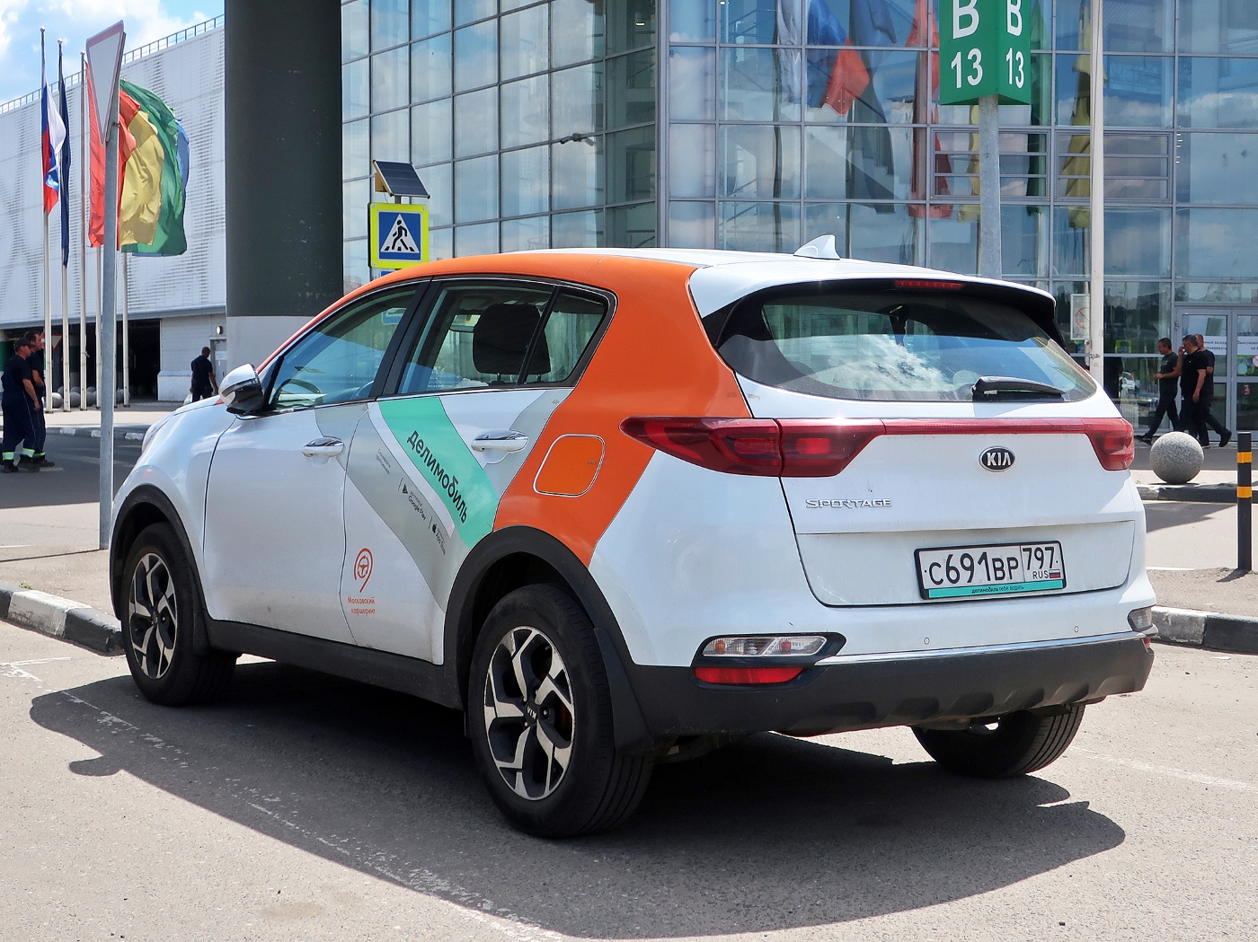 Москва, KIA Sportage № С 691 ВР 797