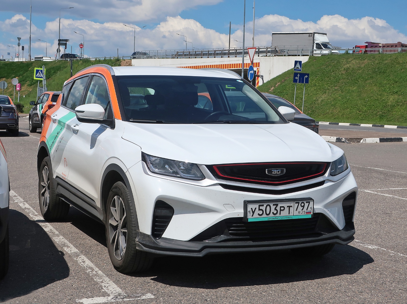 Москва, BelGee X50 № У 503 РТ 797