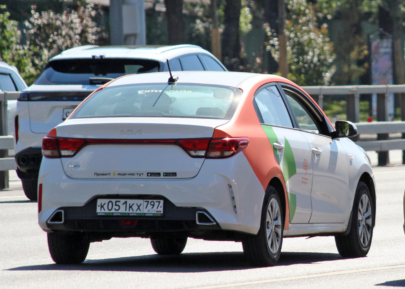 Москва, KIA Rio № К 051 КХ 797