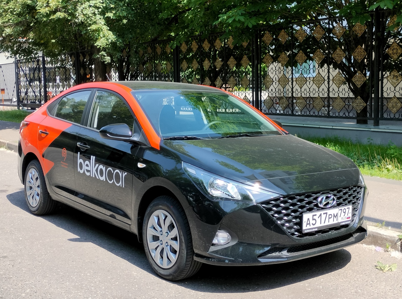 Москва, Solaris HS № А 517 РМ 797