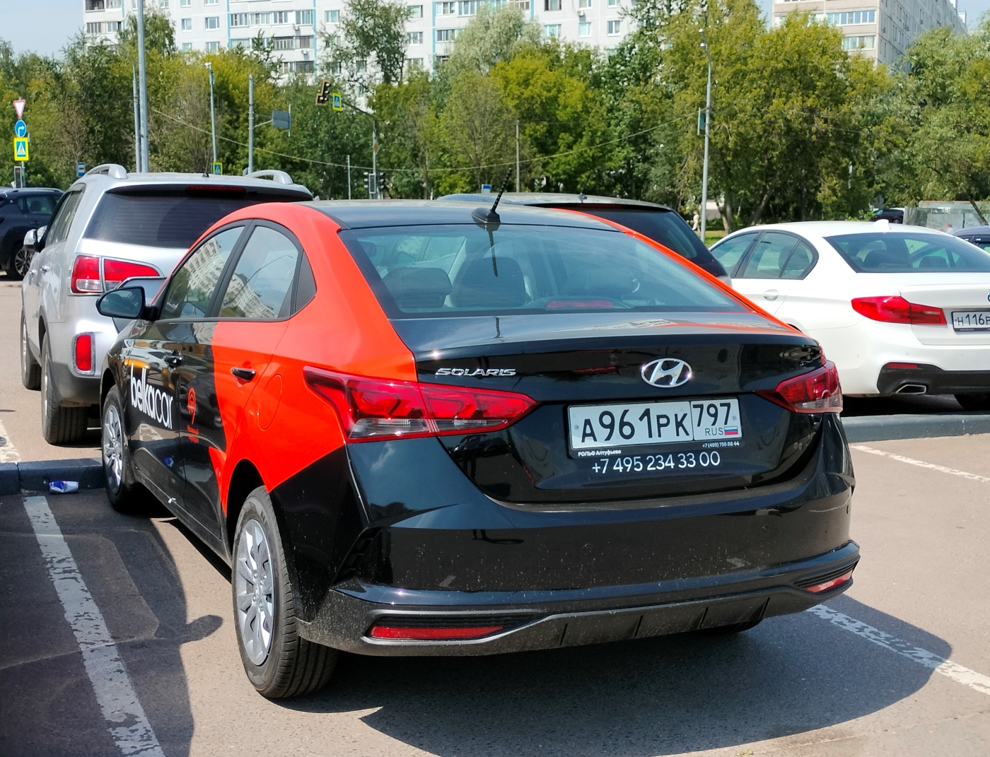 Москва, Solaris HS № А 961 РК 797