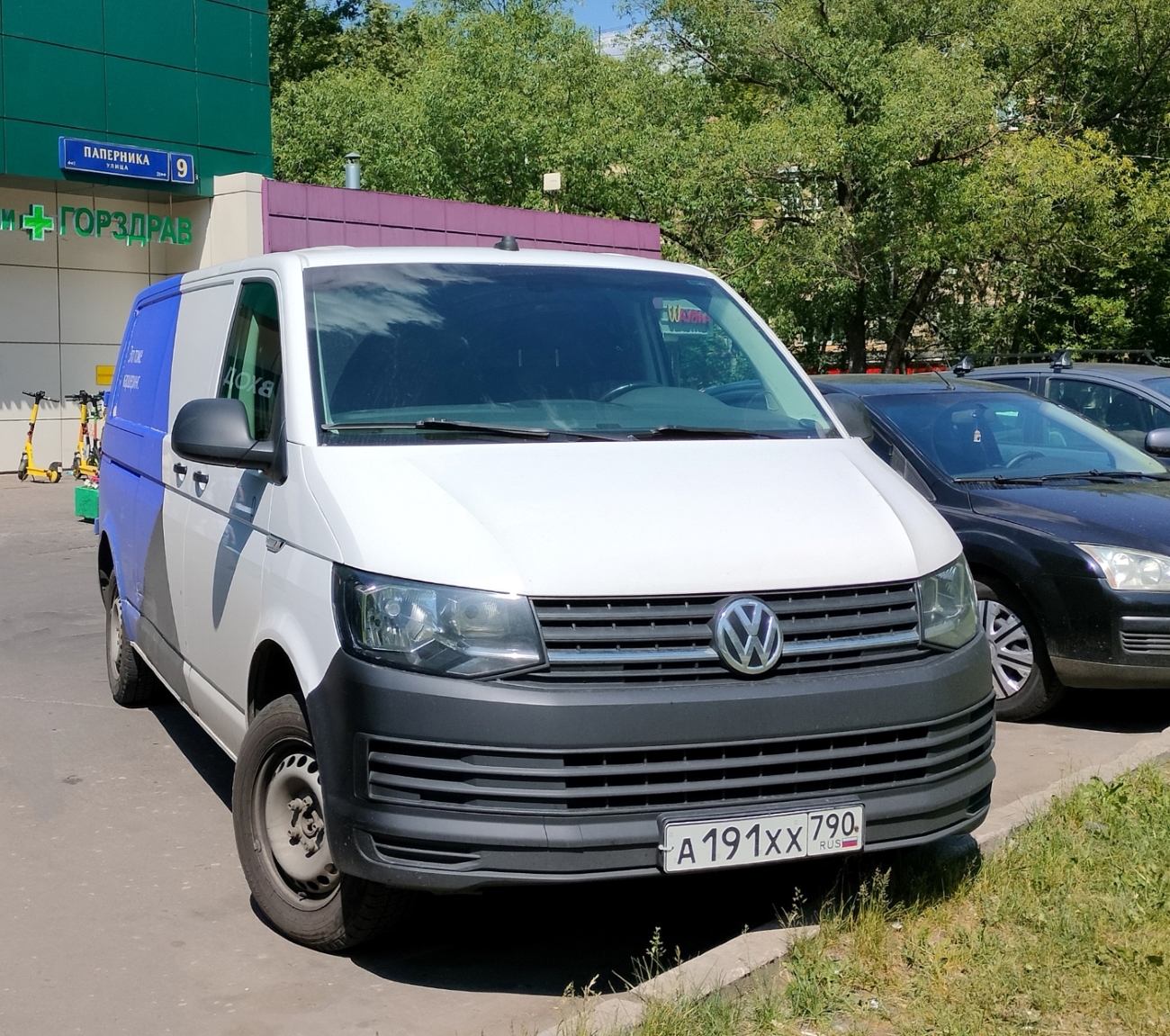 Межгород (Москва - Санкт-Петербург), Volkswagen Transporter № А 191 ХХ 790