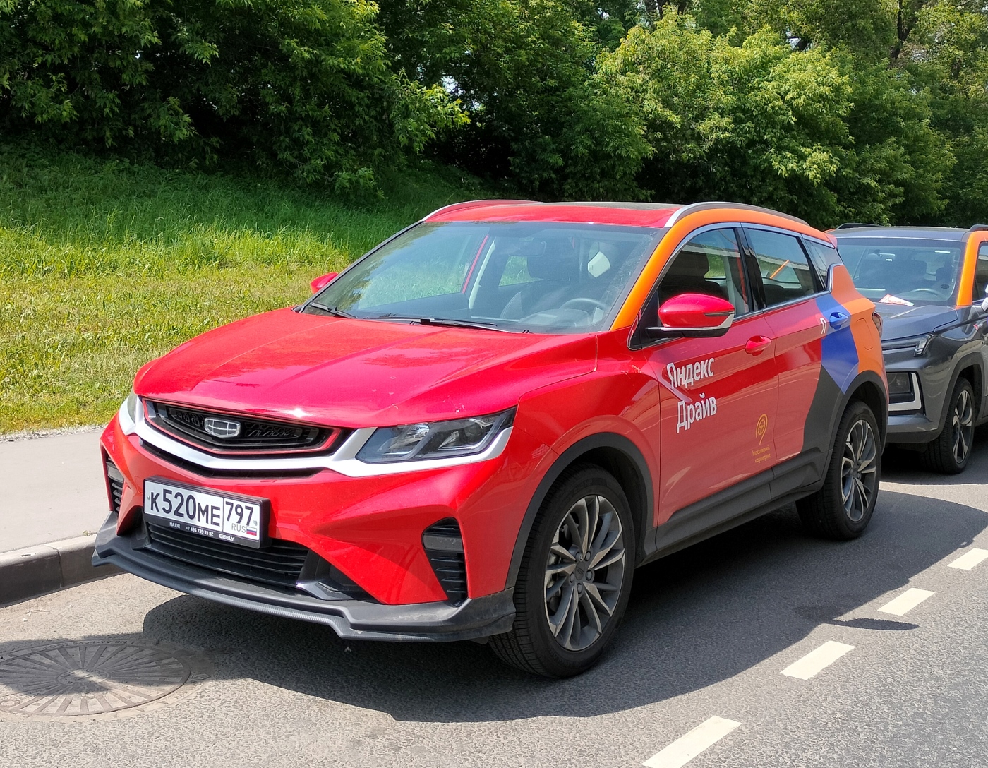 Москва, Geely Coolray № К 520 МЕ 797