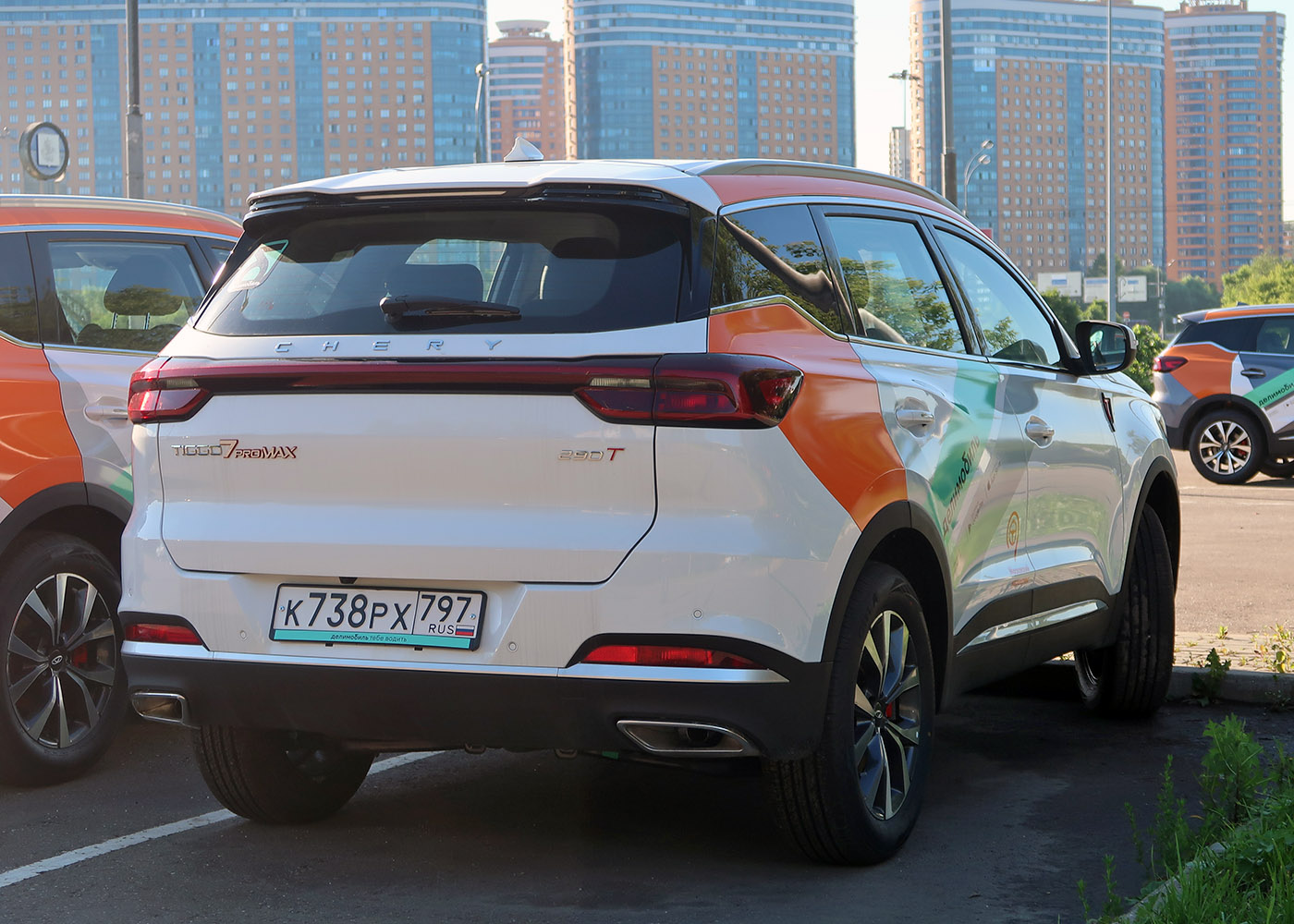Москва, Chery Tiggo 7 № К 738 РХ 797