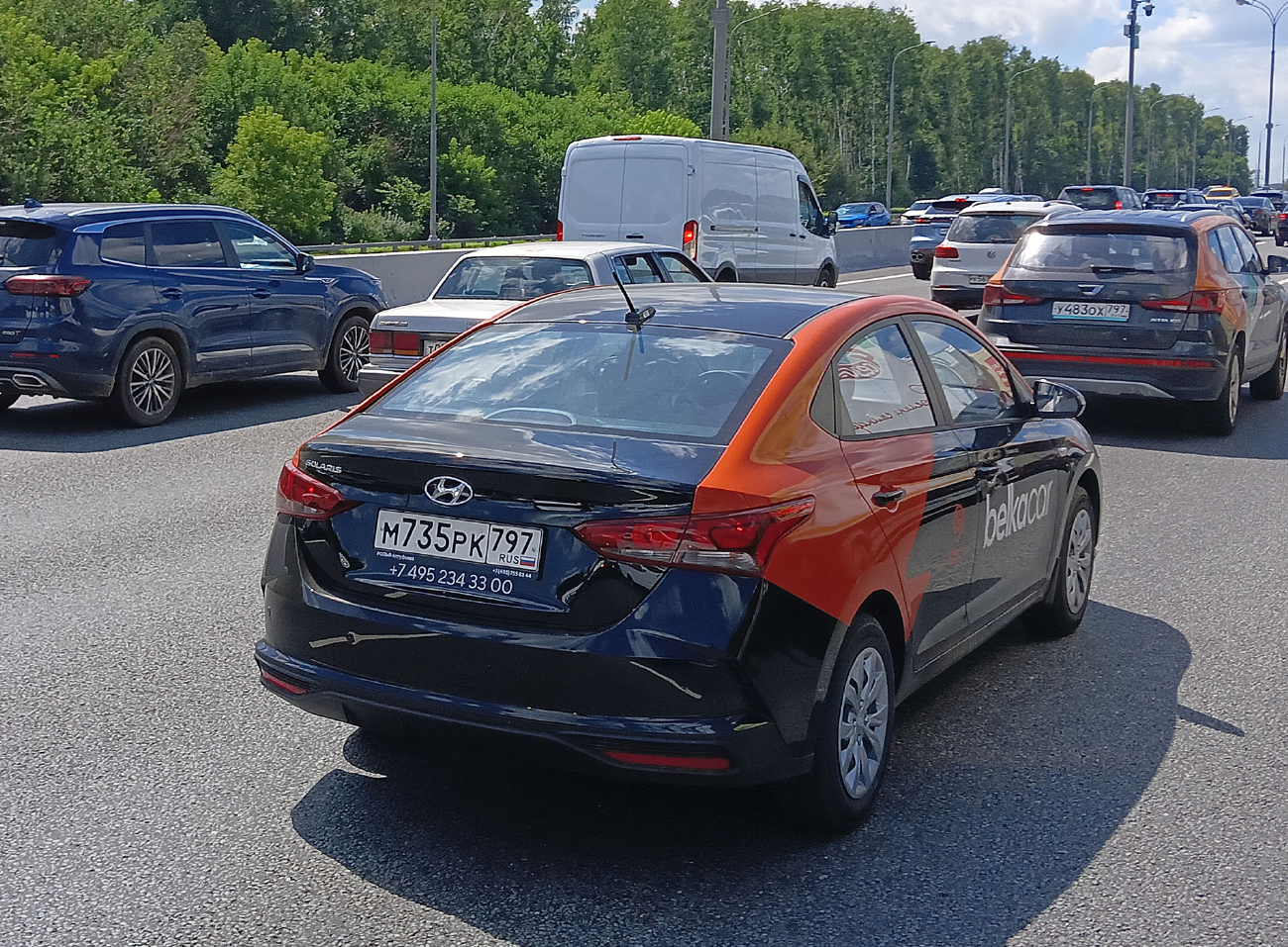 Москва, Solaris HS № М 735 РК 797
