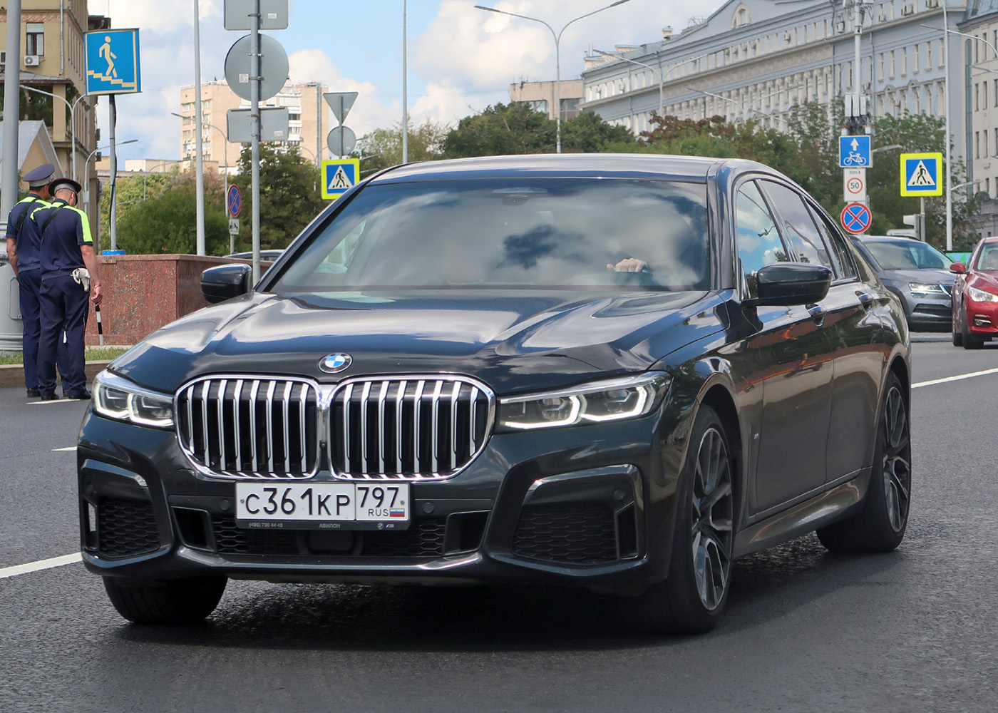 Москва, BMW 7 Series № С 361 КР 797