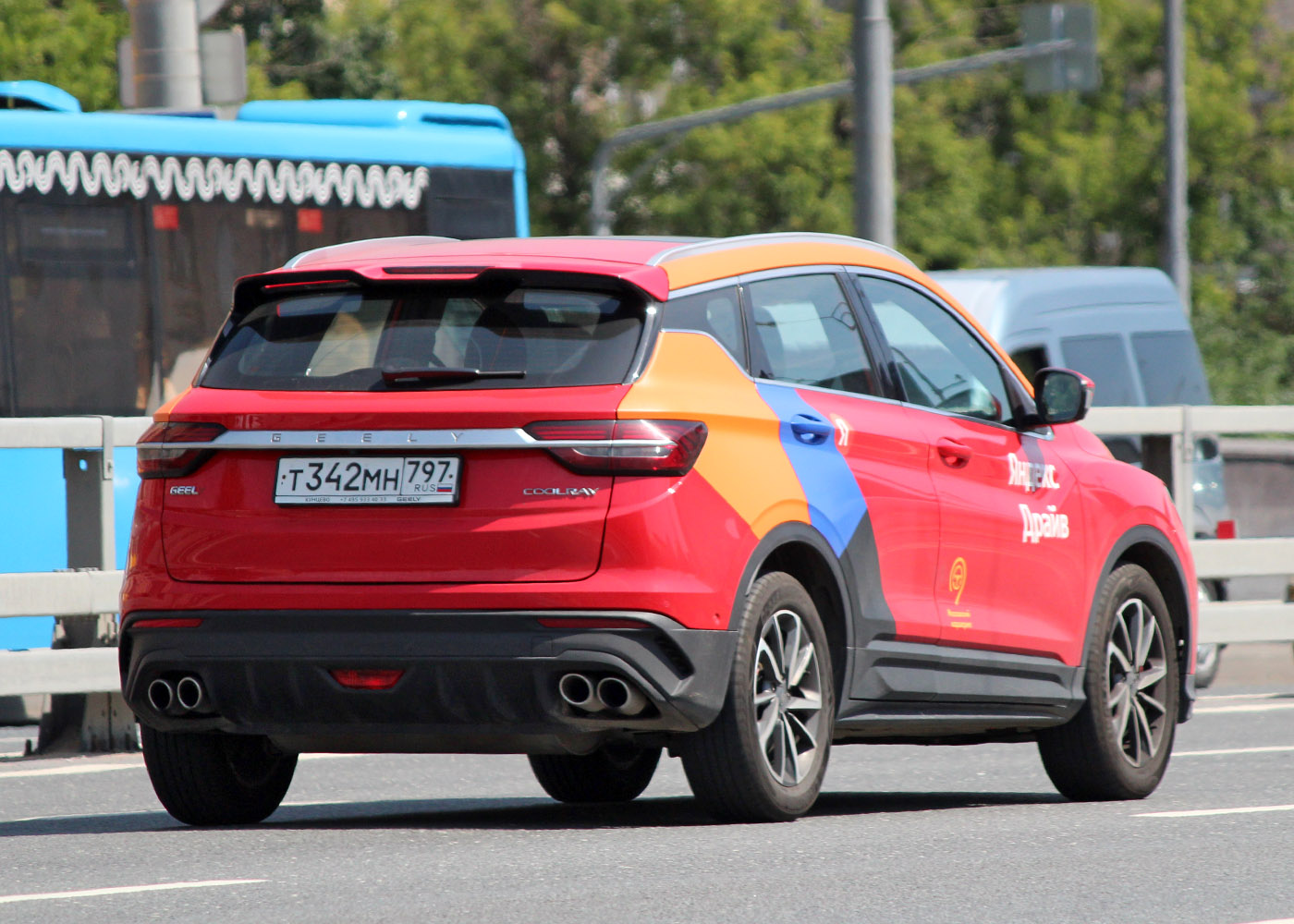 Москва, Geely Coolray № Т 342 МН 797