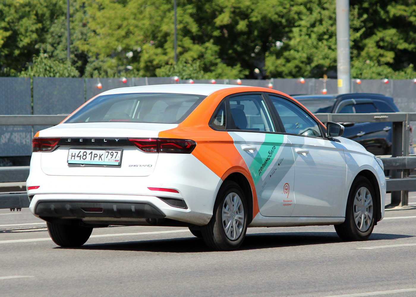 Москва, Geely Emgrand № Н 481 РК 797