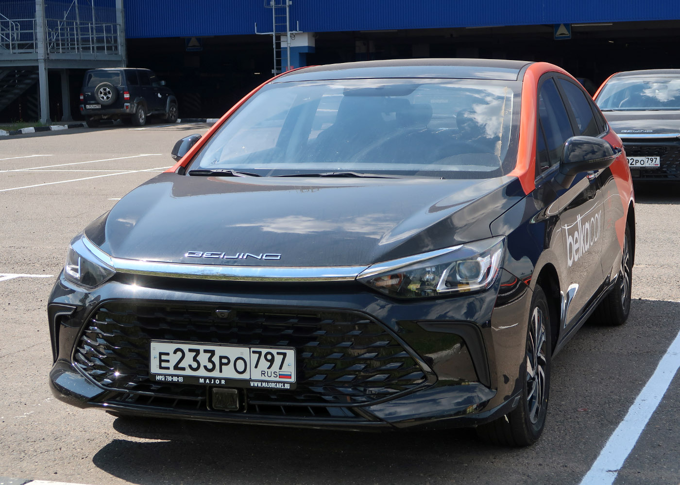 Москва, BAIC Beijing U5 № Е 233 РО 797
