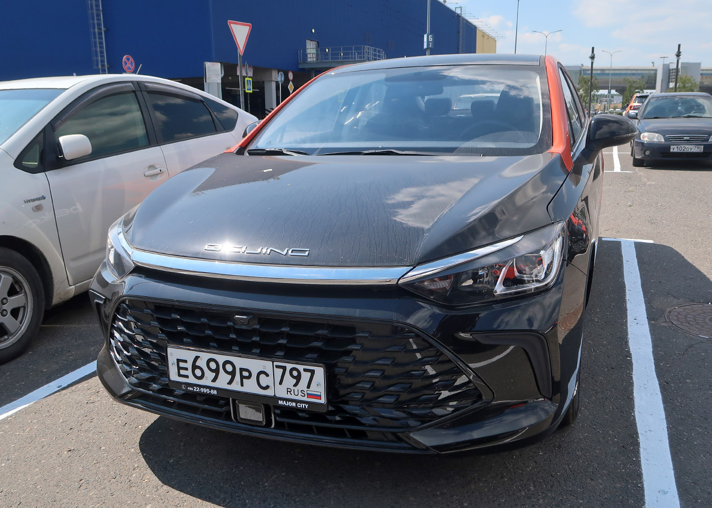 Москва, BAIC Beijing U5 № Е 699 РС 797