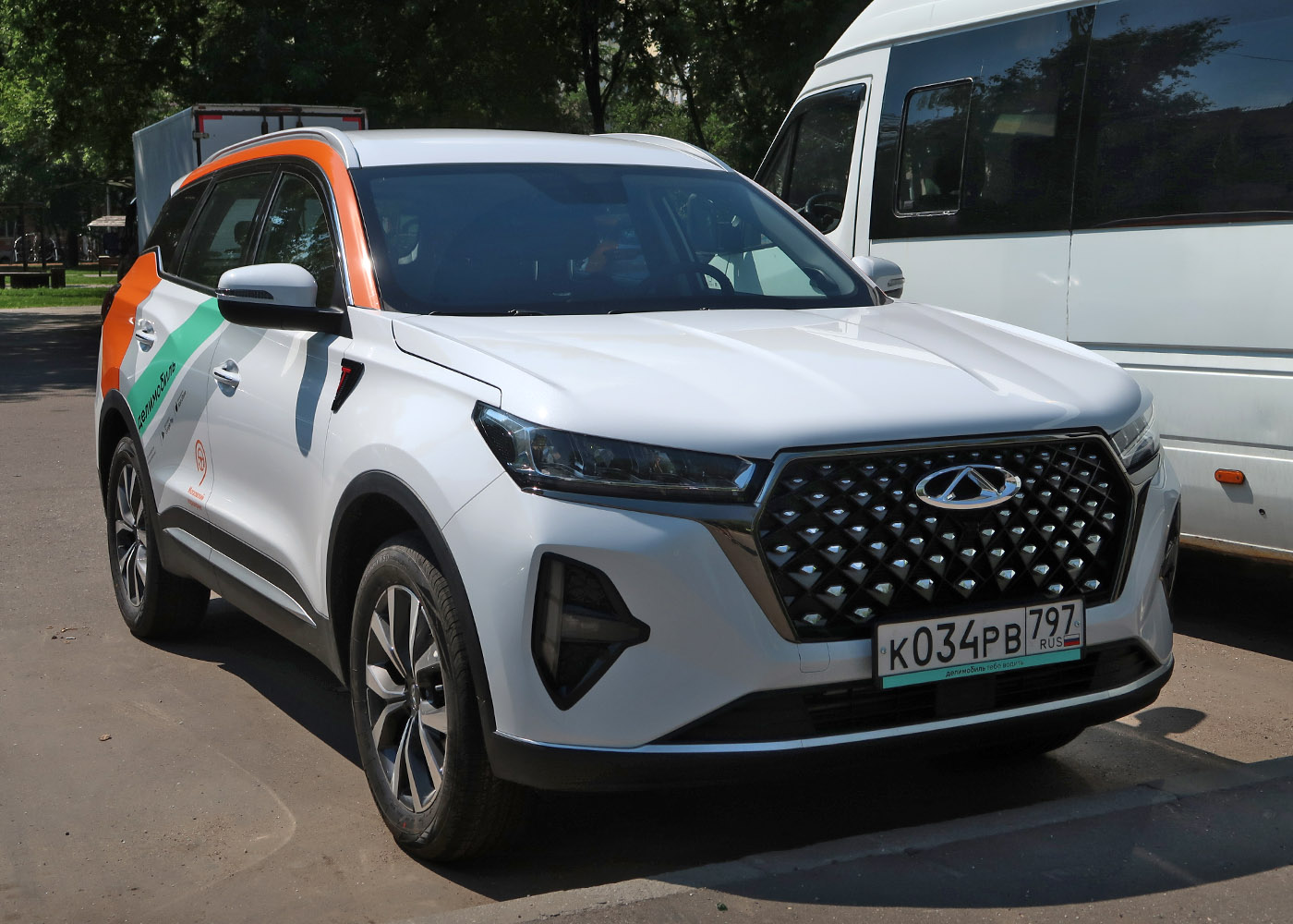 Москва, Chery Tiggo 7 № К 034 РВ 797