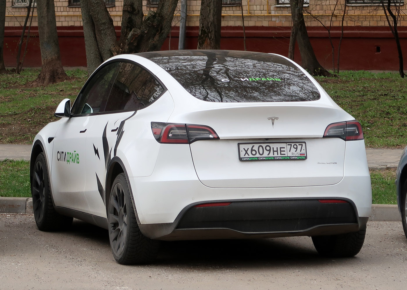 Москва, Tesla Model Y № Х 609 НЕ 797