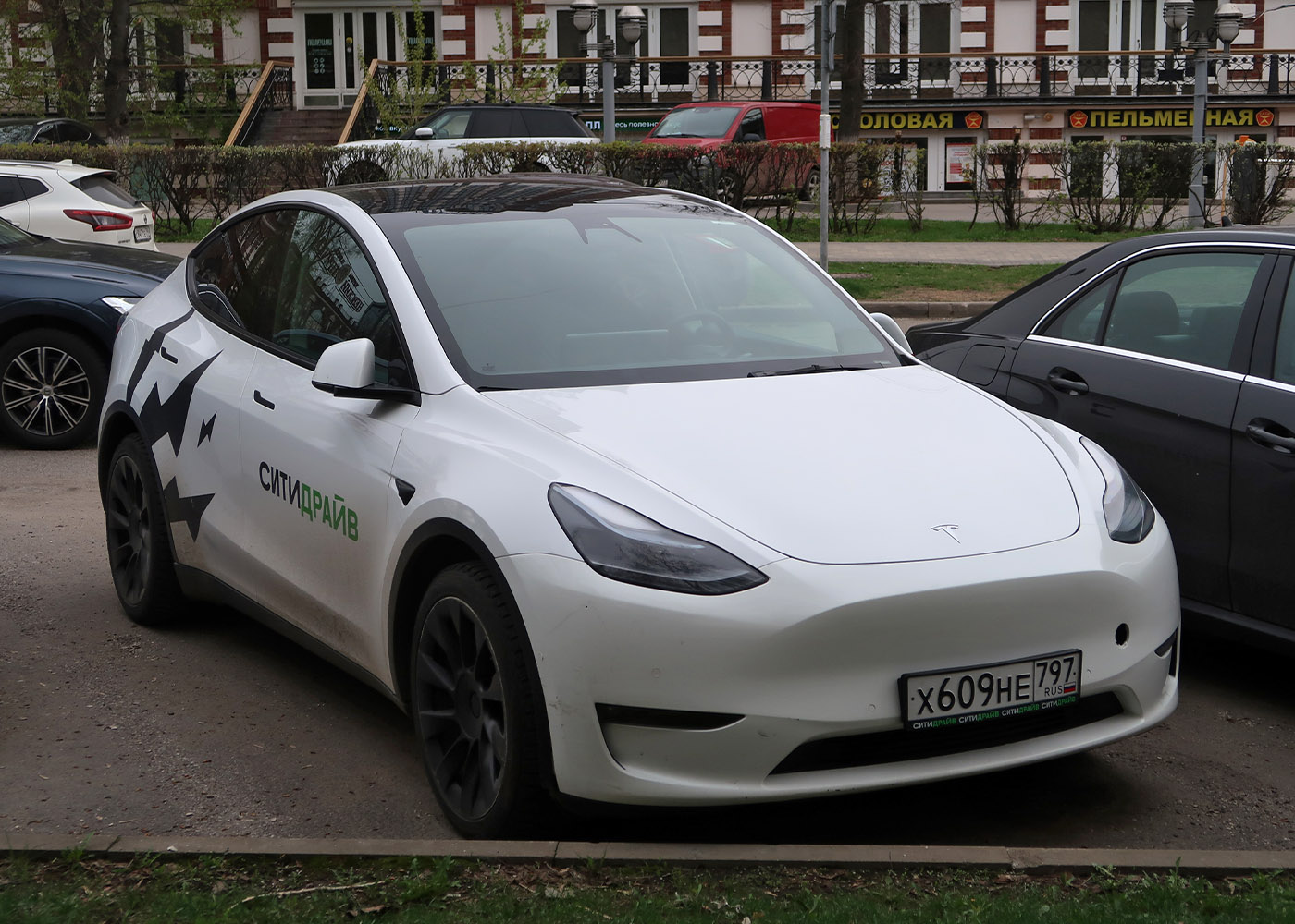 Москва, Tesla Model Y № Х 609 НЕ 797