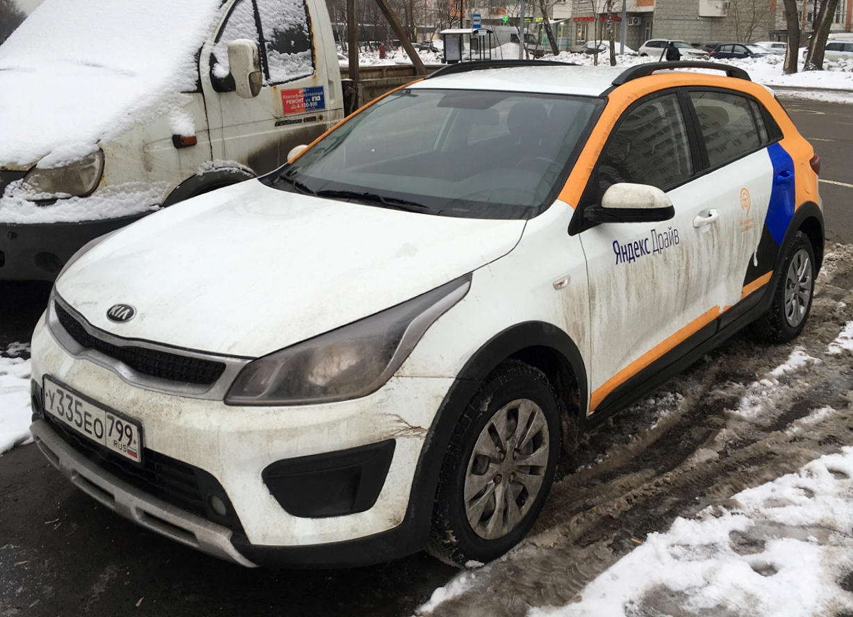 Москва, KIA Rio № У 335 ЕО 799