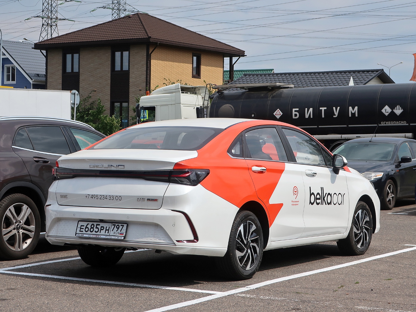 Москва, BAIC Beijing U5 № Е 685 РН 797