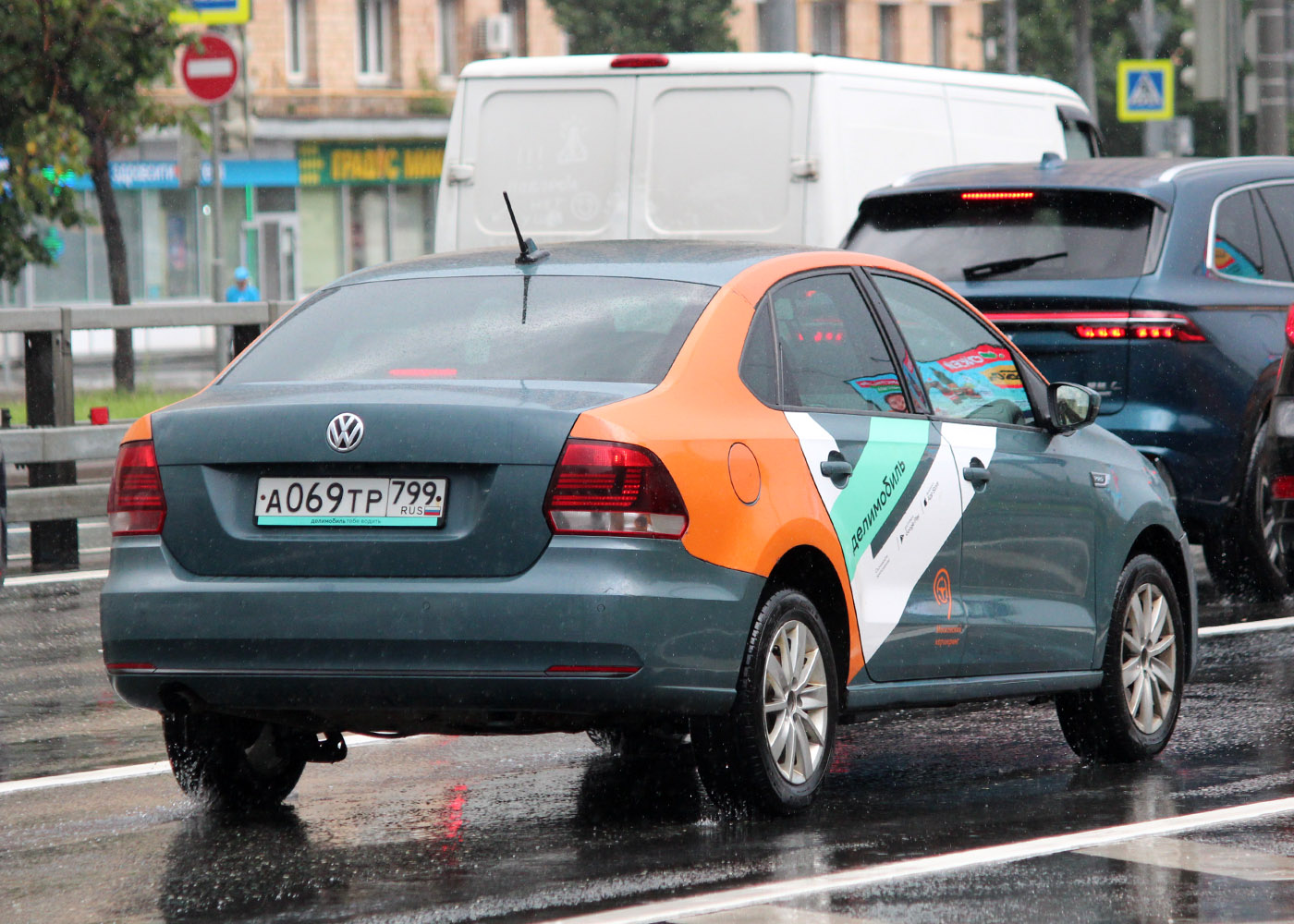 Москва, Volkswagen Polo № А 069 ТР 799
