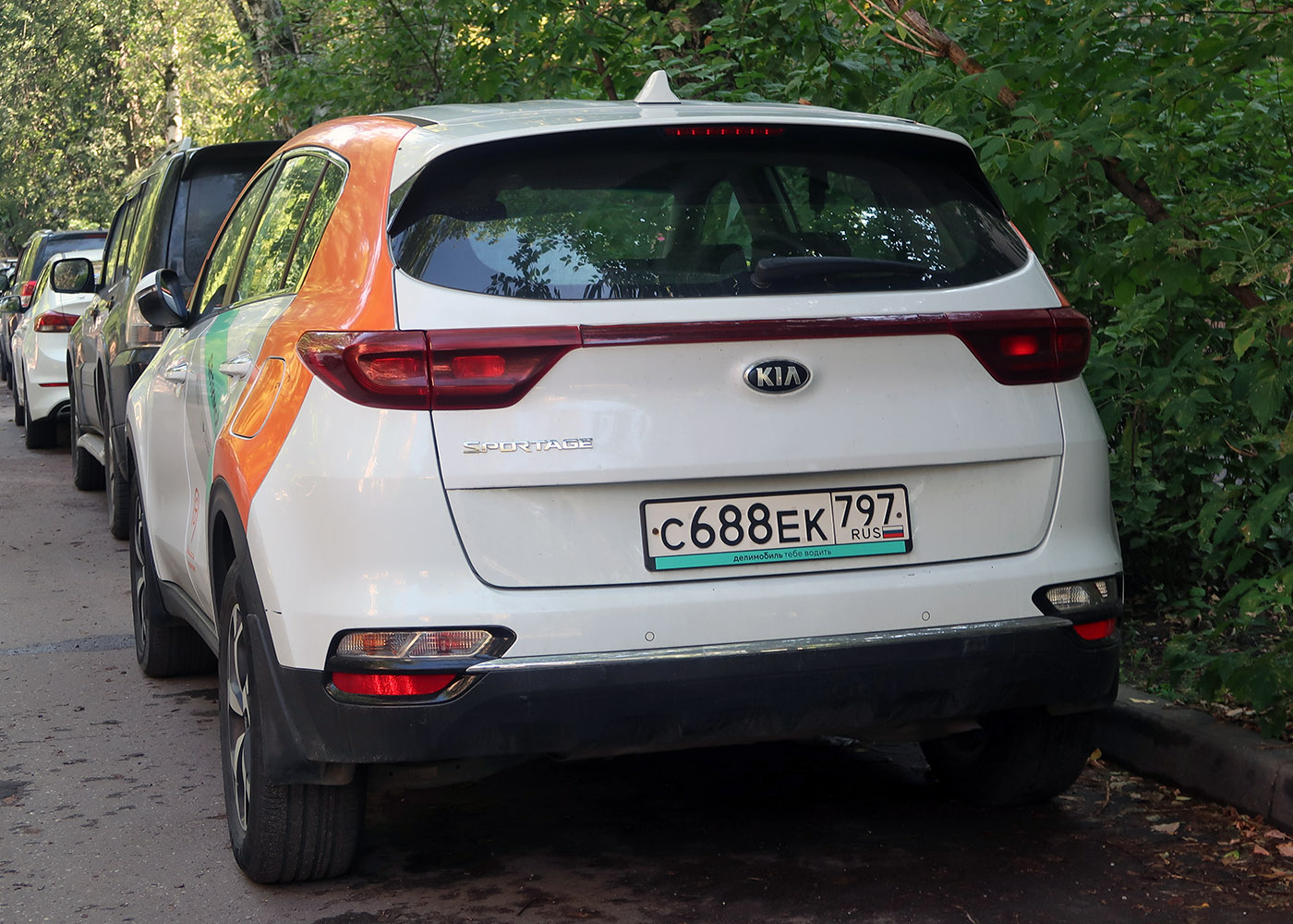 Москва, KIA Sportage № С 688 ЕК 797