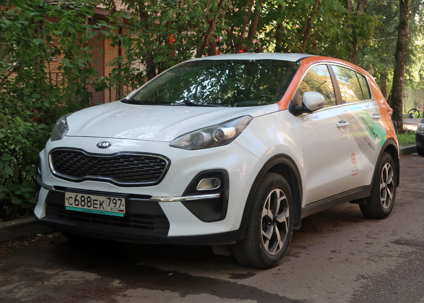 Москва, KIA Sportage № С 688 ЕК 797
