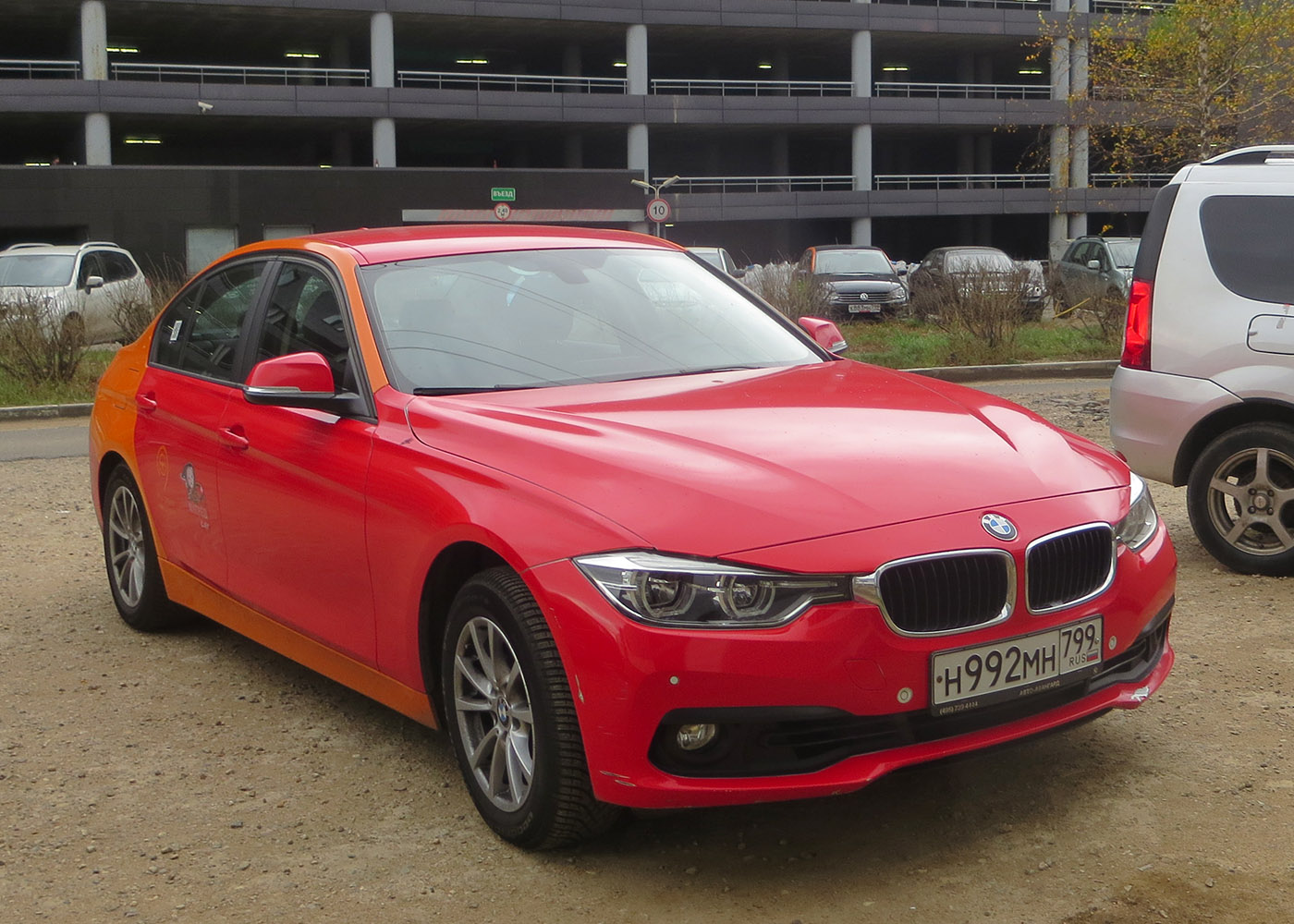 Москва, BMW 3 Series № Н 992 МН 799