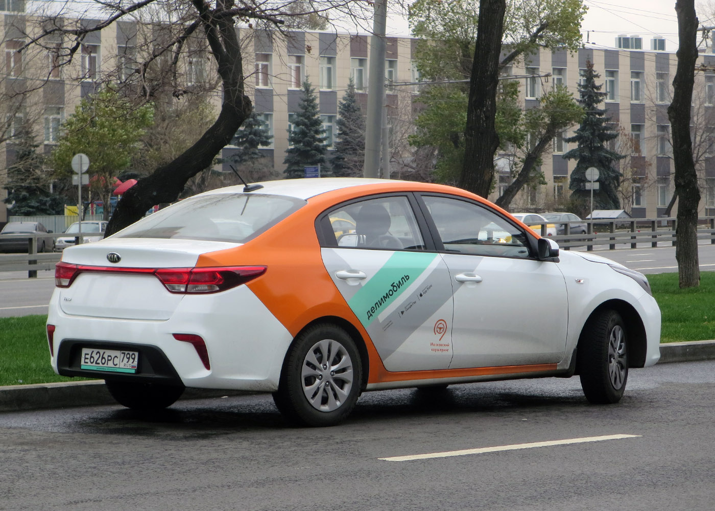 Москва, KIA Rio № Е 626 РС 799