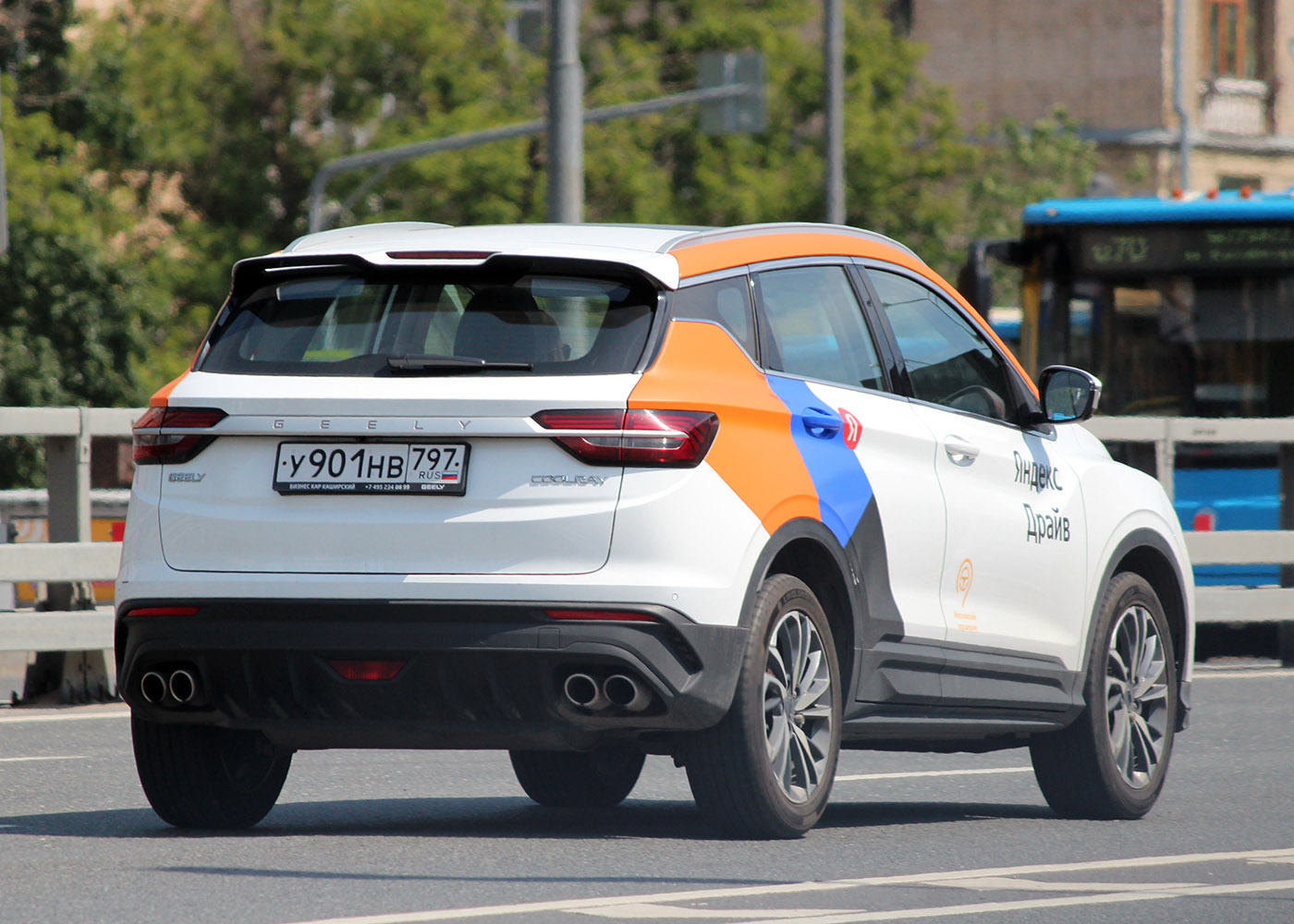 Москва, Geely Coolray № У 901 НВ 797