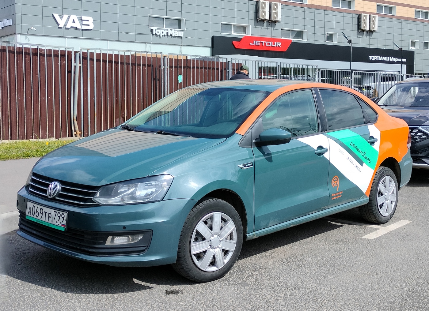 Москва, Volkswagen Polo № А 069 ТР 799