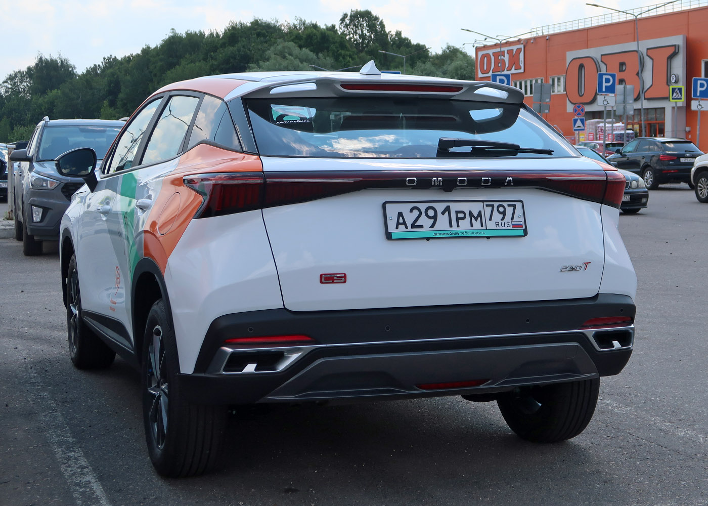 Москва, Omoda C5 № А 291 РМ 797