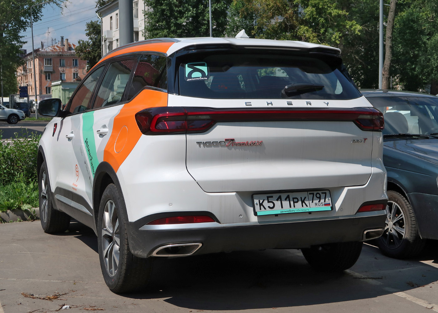 Москва, Chery Tiggo 7 № К 511 РК 797