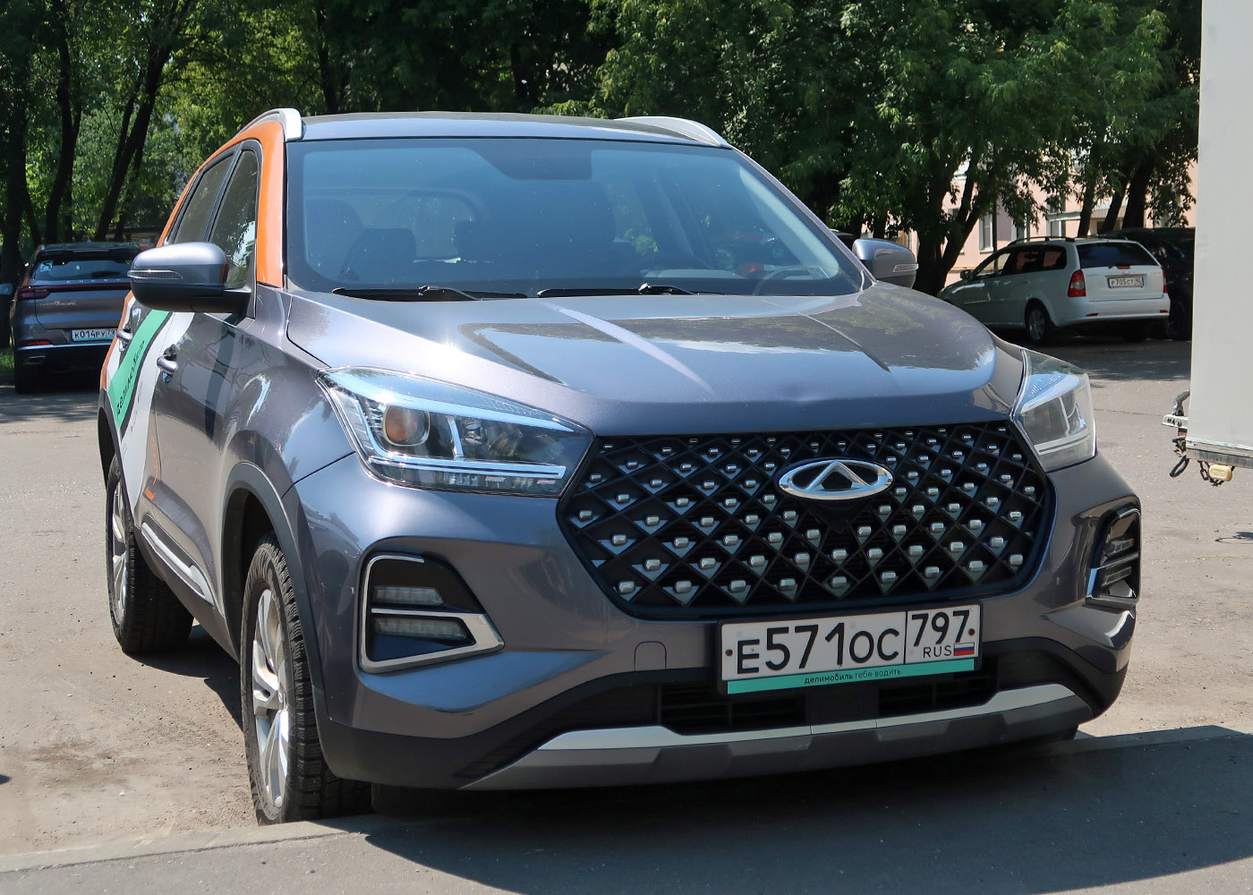 Москва, Chery Tiggo 4 № Е 571 ОС 797