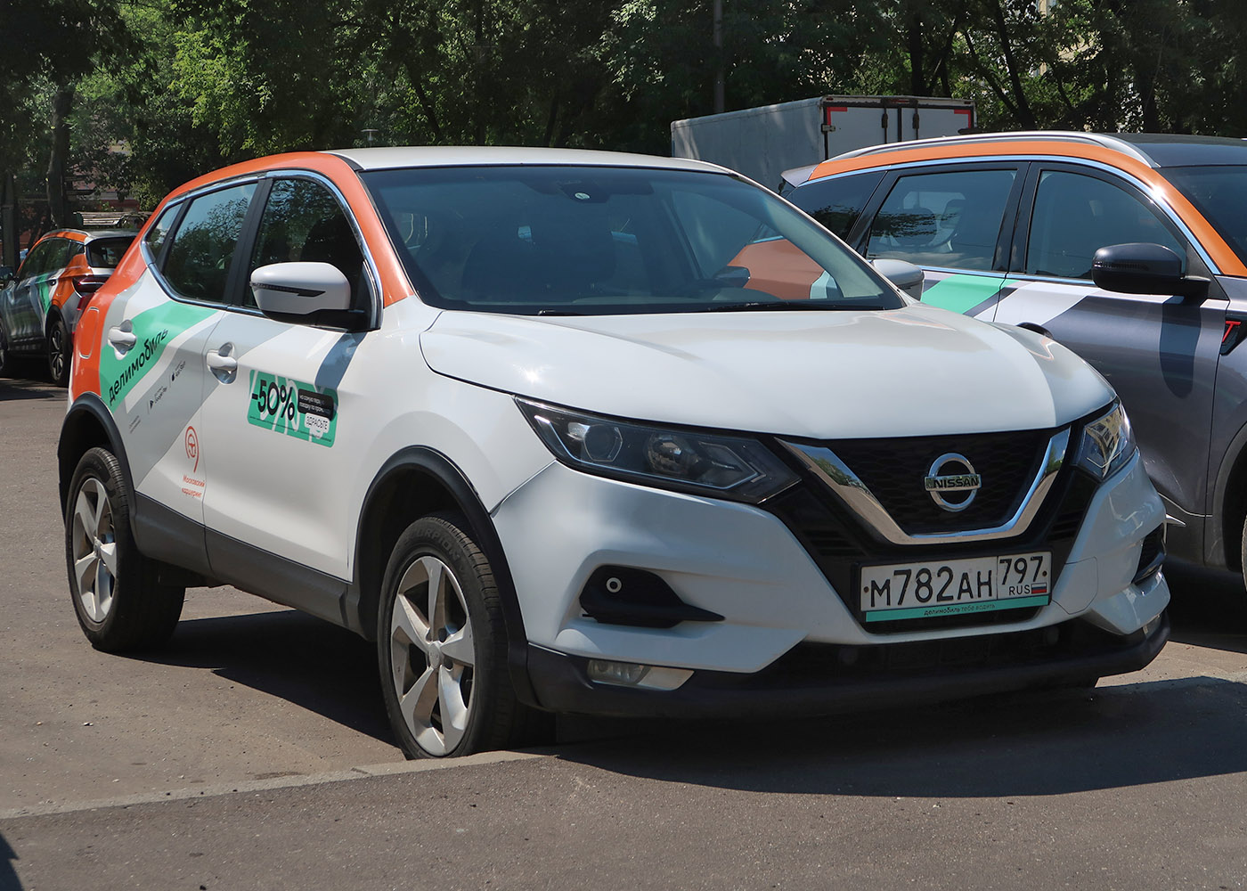 Москва, Nissan Qashqai № М 782 АН 797