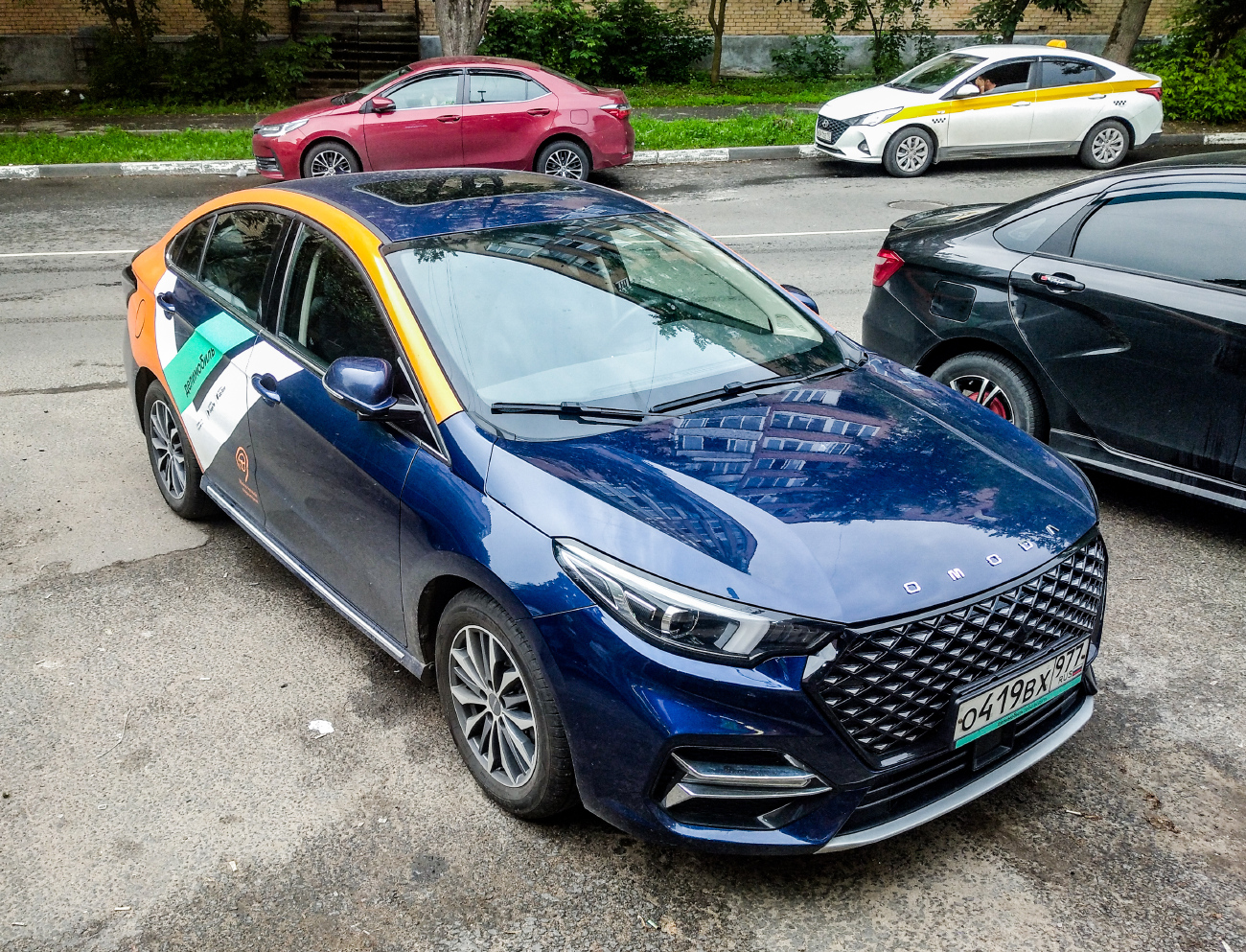 Москва, Omoda S5 № О 419 ВХ 977