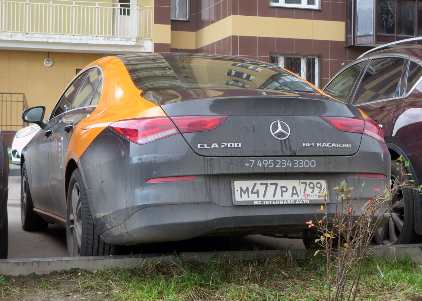 Москва, Mercedes-Benz CLA-Klasse № М 477 РА 799