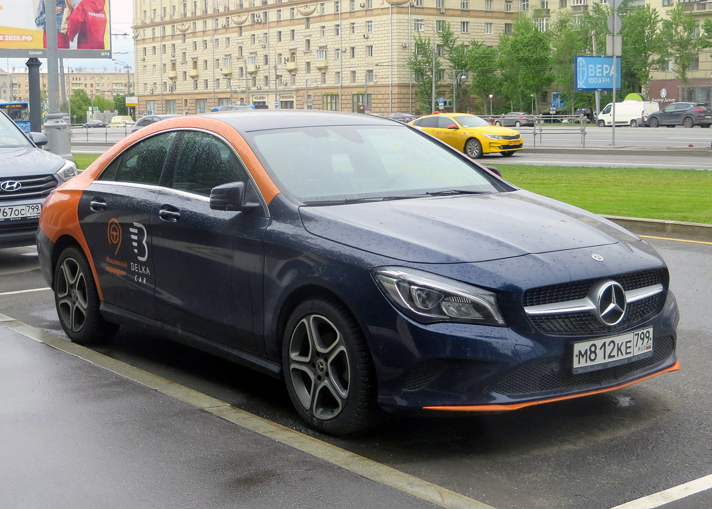 Москва, Mercedes-Benz CLA-Klasse № М 812 КЕ 799