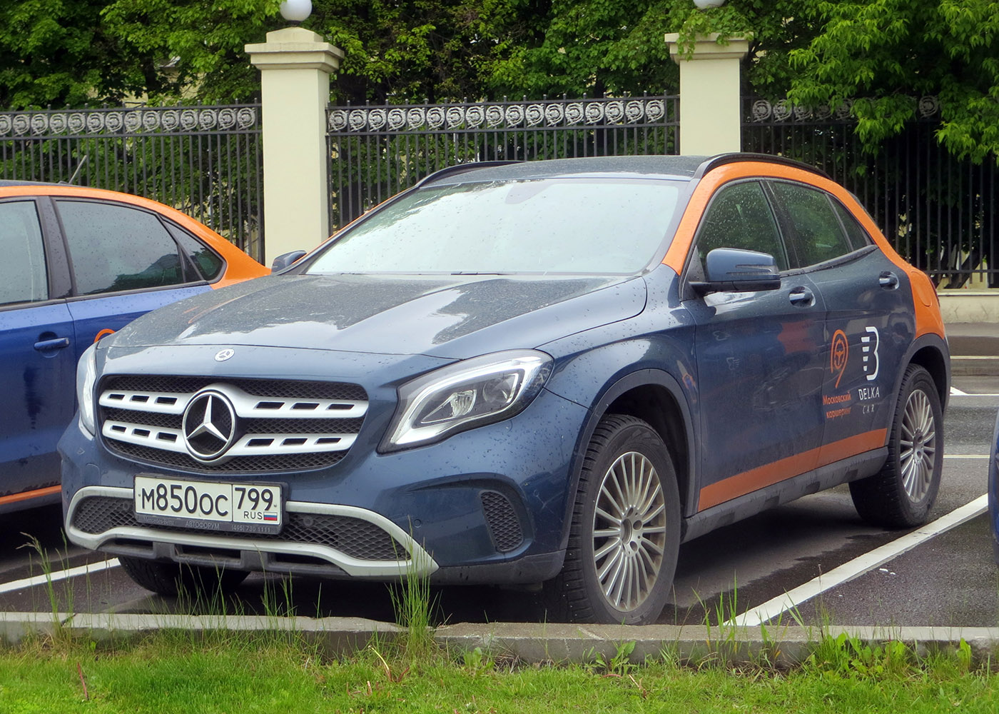Москва, Mercedes-Benz GLA-Klasse № М 850 ОС 799