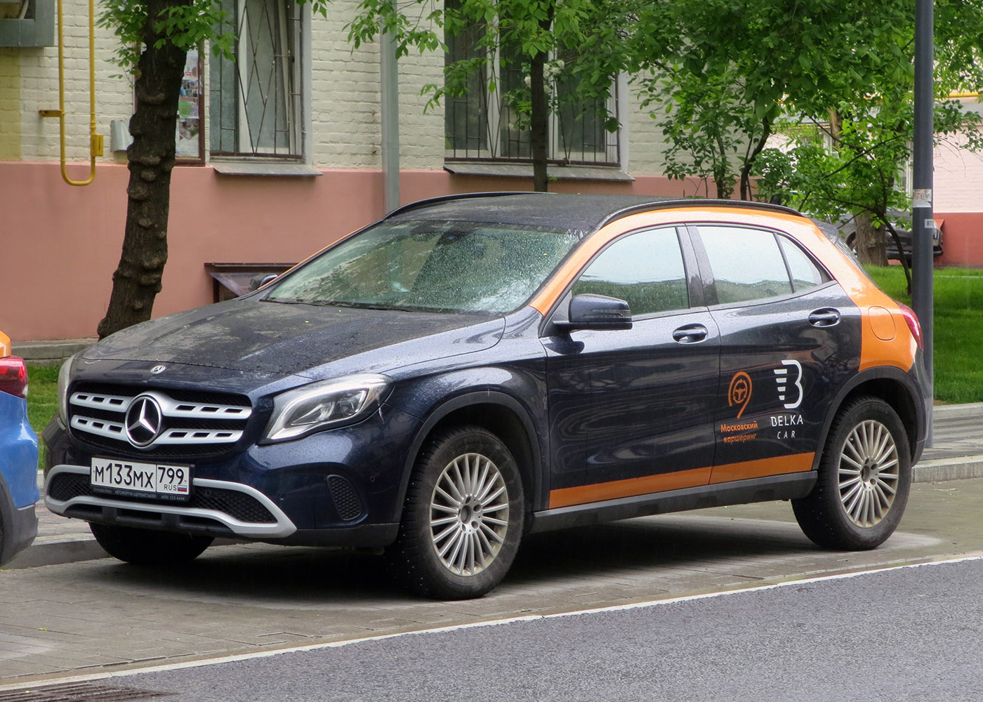 Москва, Mercedes-Benz GLA-Klasse № М 133 МХ 799