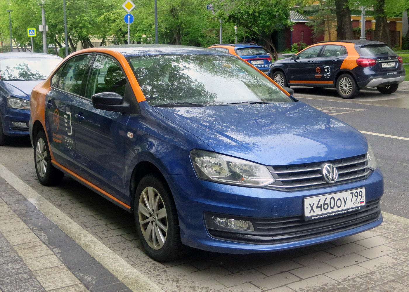 Москва, Volkswagen Polo № Х 460 ОУ 799